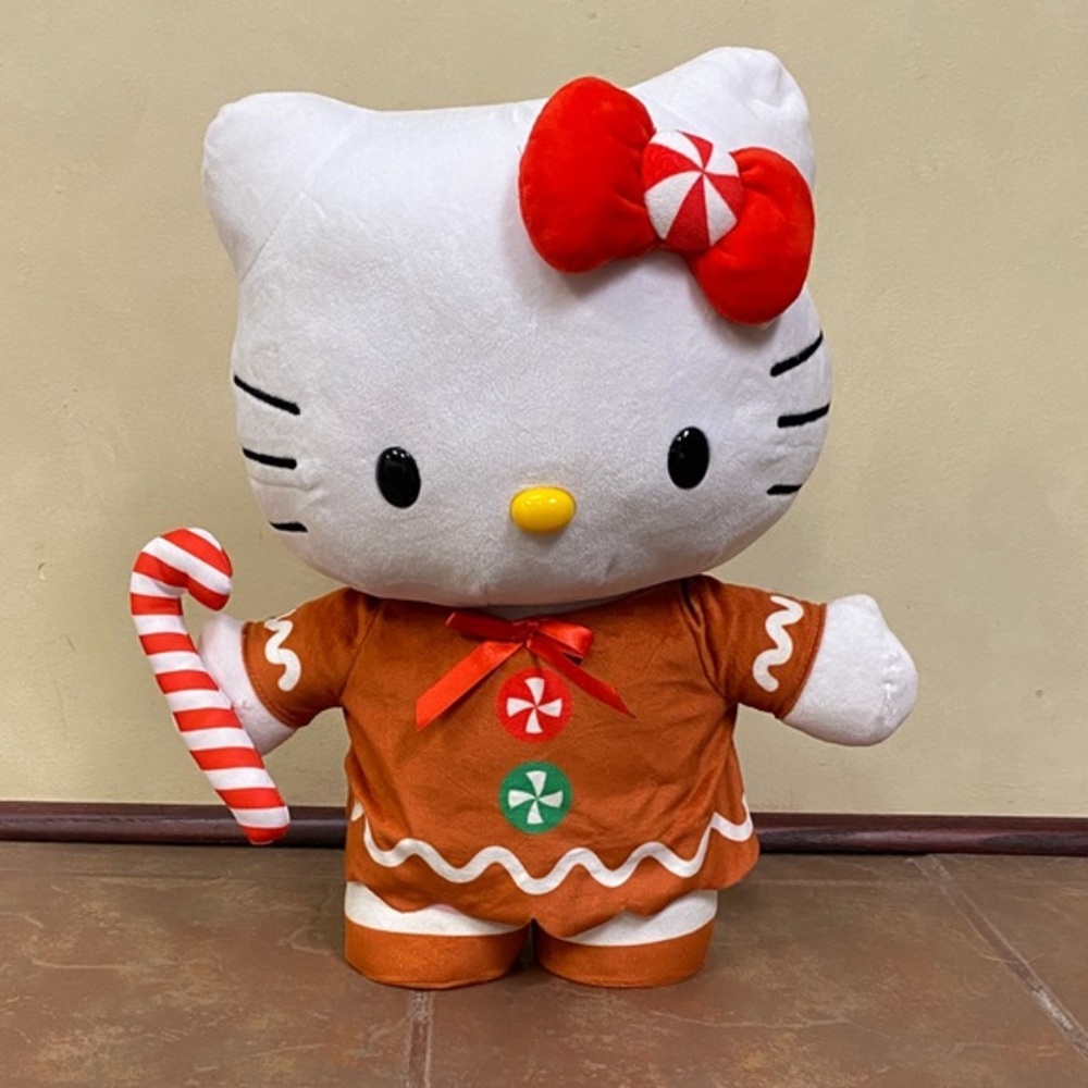 Hello Kitty Gingerbread Christmas Greeter